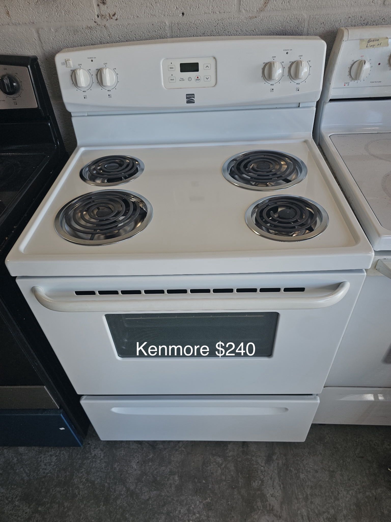 Kenmore Stove Range 
