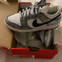 Nike dunks Metallic Silver Women Size 6.5