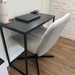 Velvet Desk Chair