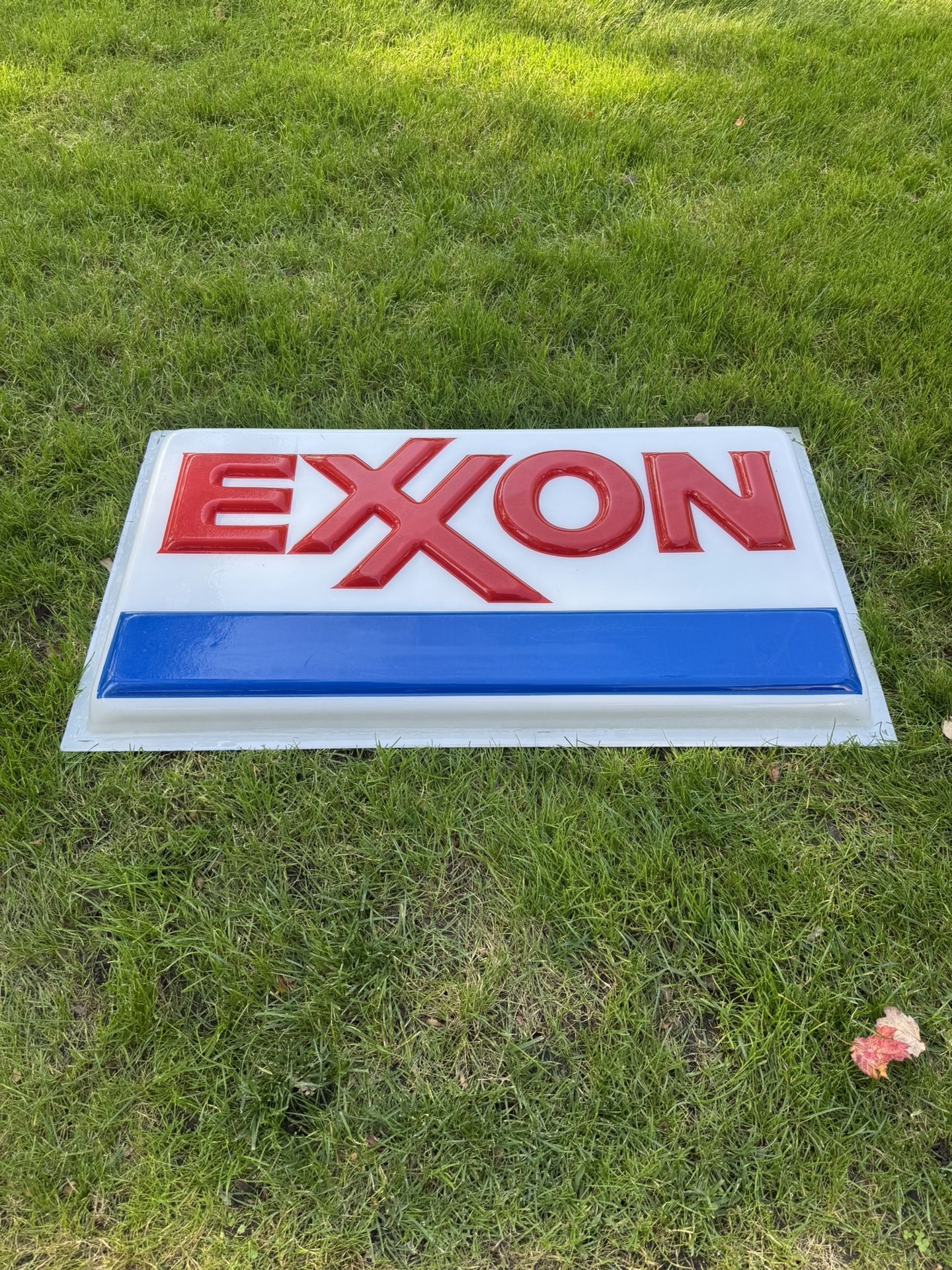 Exxon Gas Station Sign