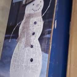 Snowman Outdoor Christmas Decor 