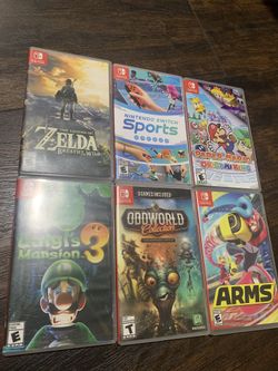 Nintendo Switch 🔥 $ 40.00 EACH GAME 