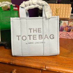 Light Blue Tote Bag