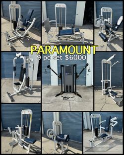 Paramount circuit gym equipment
