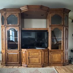 TV entertainment center 