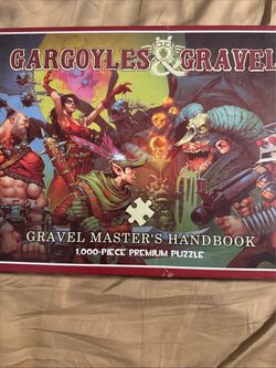 Gargoyles & Gravel Gravel Master's Handbook 1000-Piece Puzzle