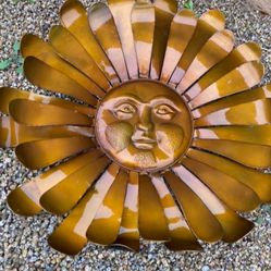 Metal Sun Outdoor Decoration 