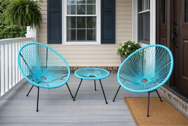 3-Piece Acapulco Chair and Table Set
