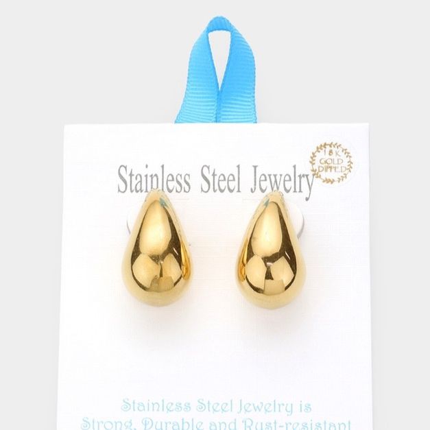 Brand New Stainless Steel Earrings 