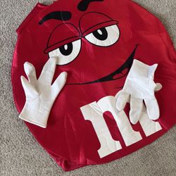 M&M’s candy costume adult
