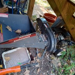 Craftsman Heavy Duty Shredder Or Chippery