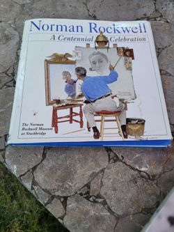 Norman Rockwell: A Centennial Celebration Hardcover Book and Visitor guide newspaper