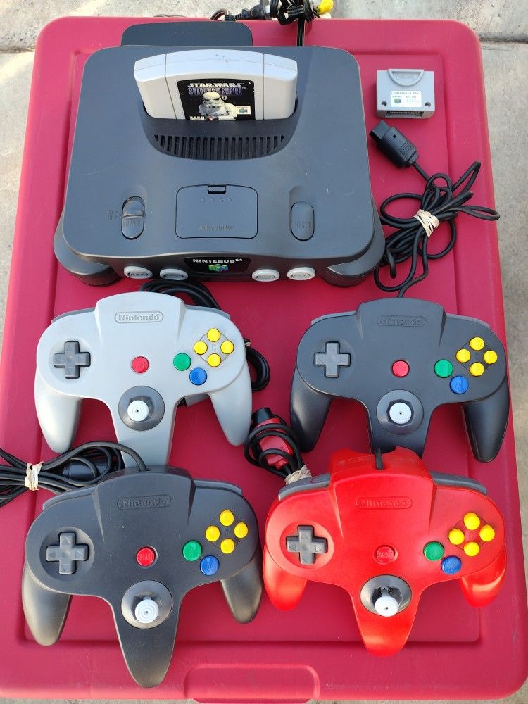 Nintendo 64 Original Authentic All In Good Shape All Works As It Should With Expansion Pack No Offers No Trades 75th Ave Indian School Serious Buyers 