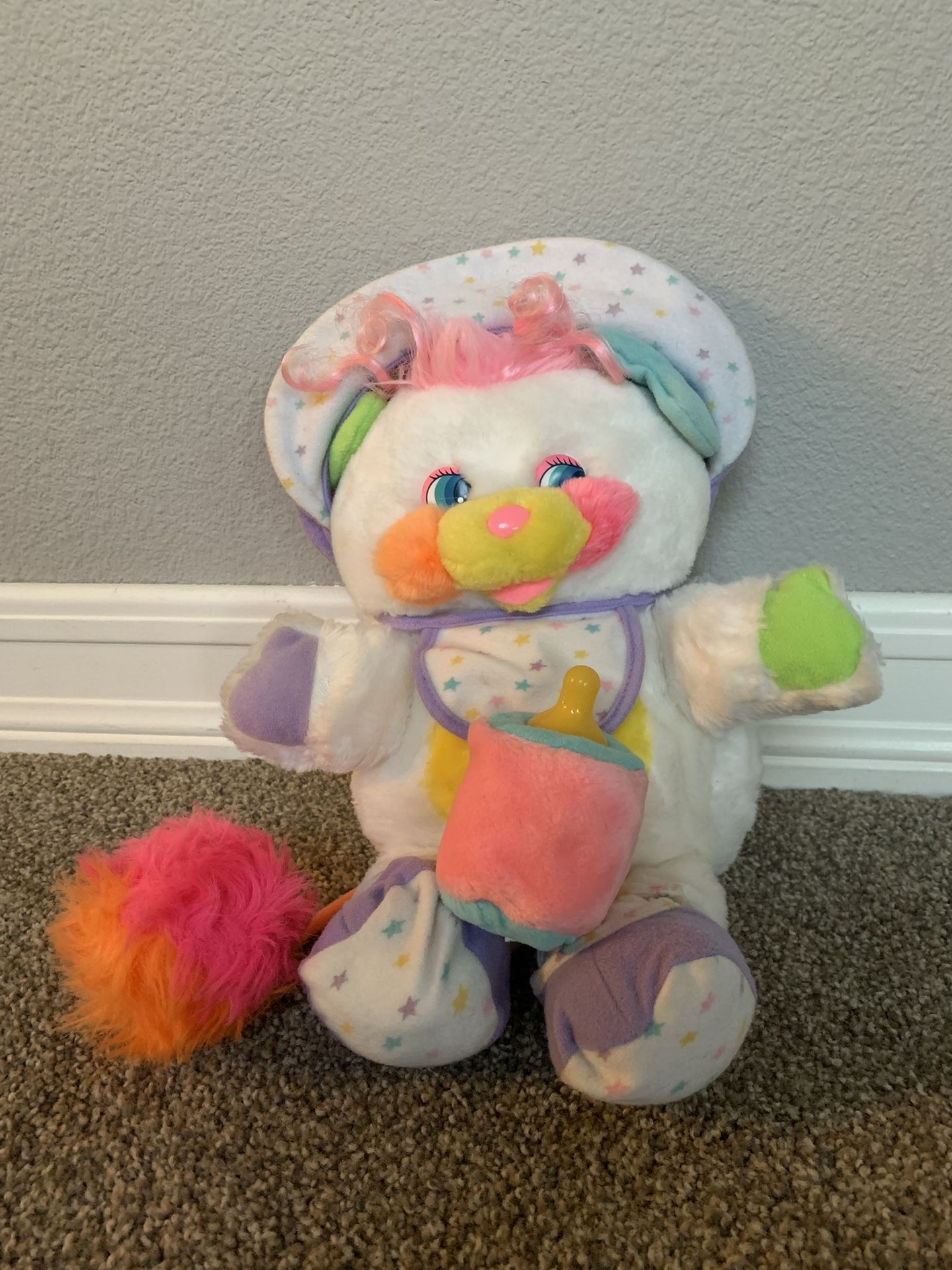 1980’s Popple With Bottle