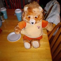 1980 Teddy Ruxpin Bear Toy