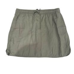 Madewell Green Mini Skirt Size XL