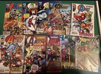 🗝️1998 A Next ( Avengers) Comics Full Series 12 issues