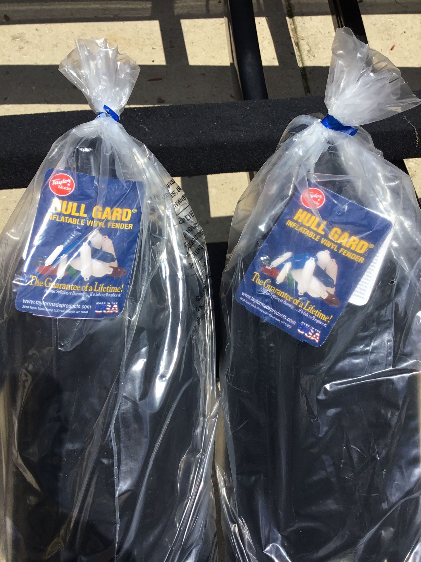 Set of two, Taylor-Made Hull Guard Inflatable Vinyl Boat Fenders