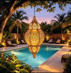 SOLAR Marrocan Lantern