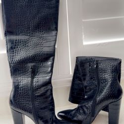 Aldo Black Boots Size 7 