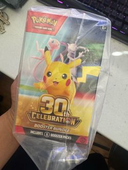 New 30th celebrations booster bundle pokemon