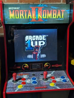 🔥 MORTAL KOMBAT II LEGACY — PRISTINE — LIGHT-UP MARQUEE + RISER 🔥