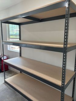 Boltless Shelving 72 in W x 24 in D Warehouse 4 Tier Racks Stronger Than Homedepot Lowes And Costco Delivery Available       