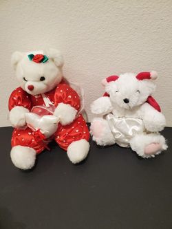 Adorable Christmas Stuffed Bears