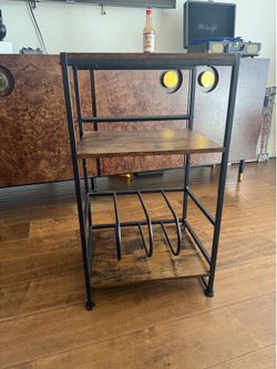 Record player stand 3 tier