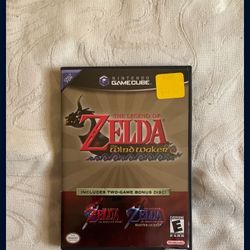 Zelda Windwaker & Ocarina Of Time Master Quest Two-game Bonus Disc rare game
