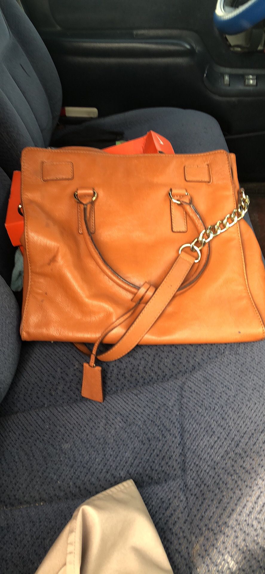 Michael Kors Tote Brown Leather 