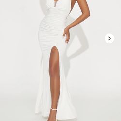White Fashion Nova Dress