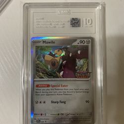 POKEMON GRADED CARD 1 OF 1