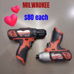 Milwaukee Tools batteries CHARGER Drills