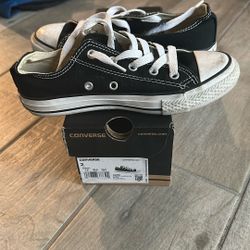Black Converse - Youth Size 2