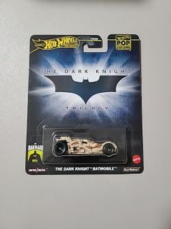 The Dark Knight Batmobile Hot Wheels Premium Pop Culture DC
