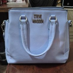 New Steven Madden Light Blue Purse