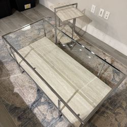 Coffee table and side table