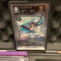 Dragon Ball  SS4 Gogeta 1st Edition BGS Black 