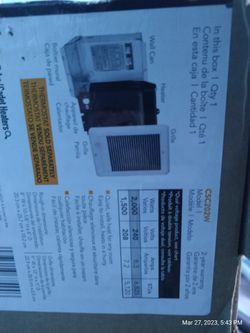 Open Box Wall Heater for Sale in Philadelphia, PA - OfferUp