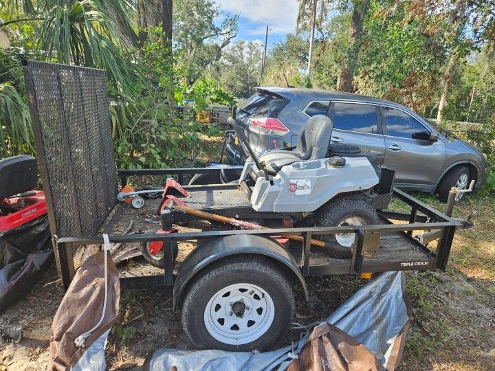 Exmark Mower/weed Eater/back Pack Blower/ Trailer