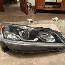 Headlight Assembly, 2016-17 Honda Accord LX passenger