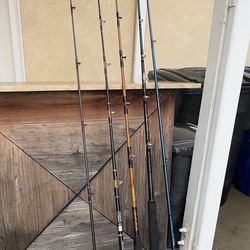 Saltwater fishing rods okuma fenwick ugly stick California kencor