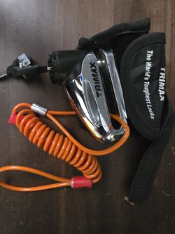 Trimax Motorcycle Wheel Lock