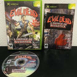 XBOX EVIL DEAD A FISTFUL OF BOOMSTICK 
