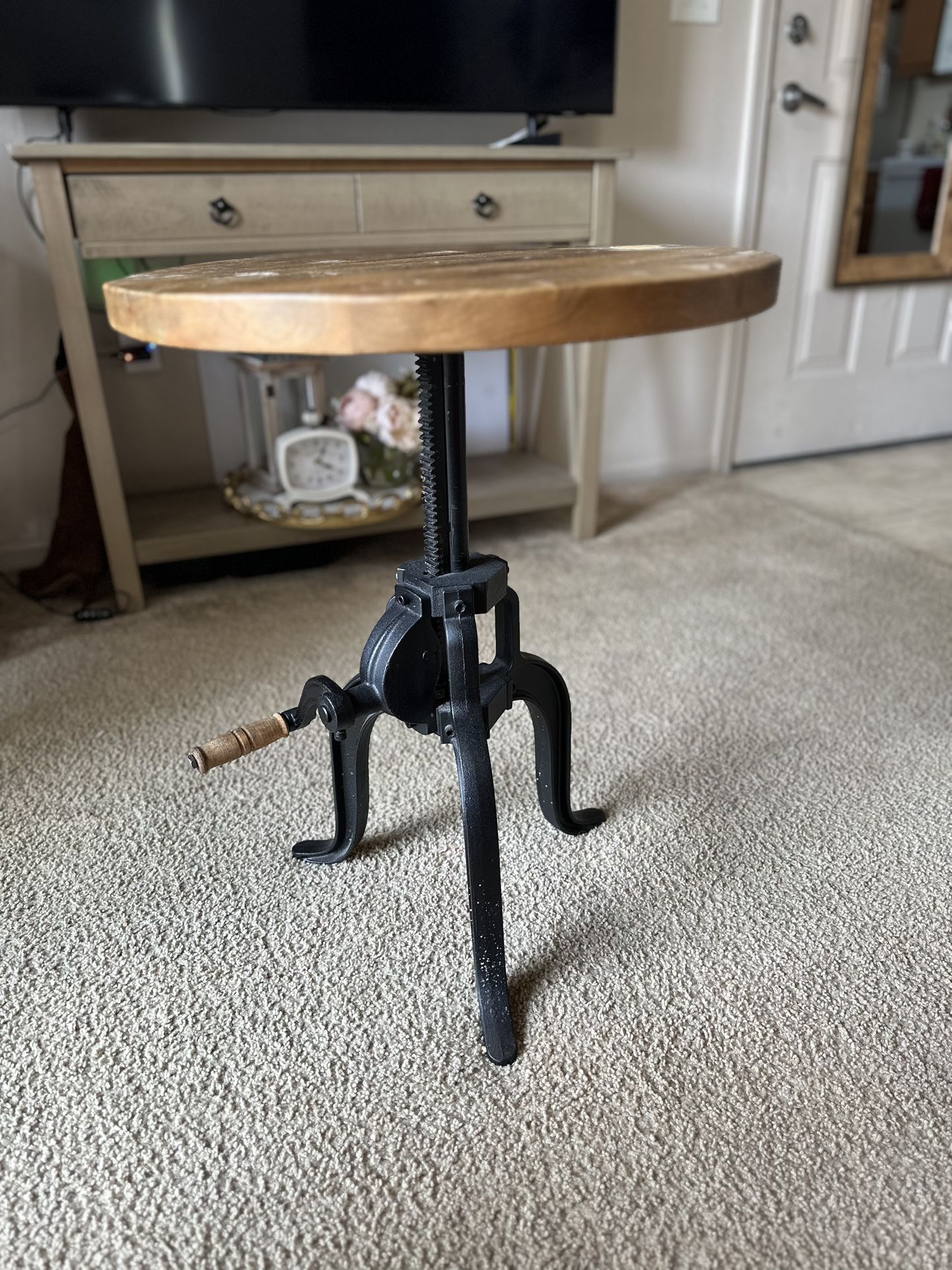Rustic End Table