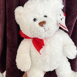 Plushy (White Cute Bear)