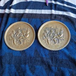 Vintage Brass wall plates