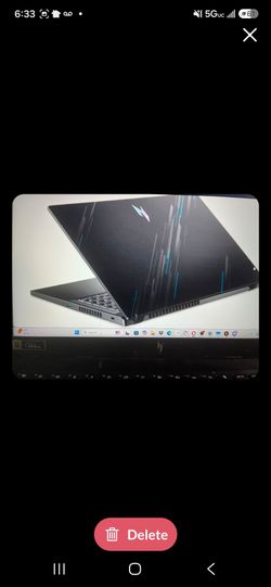 Acer nitro v15 gaming laptop