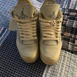 Off Whites Jordan 4 Sail Size 9.5 